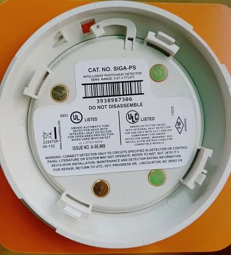 Edwards SIGA PS Smoke Detector